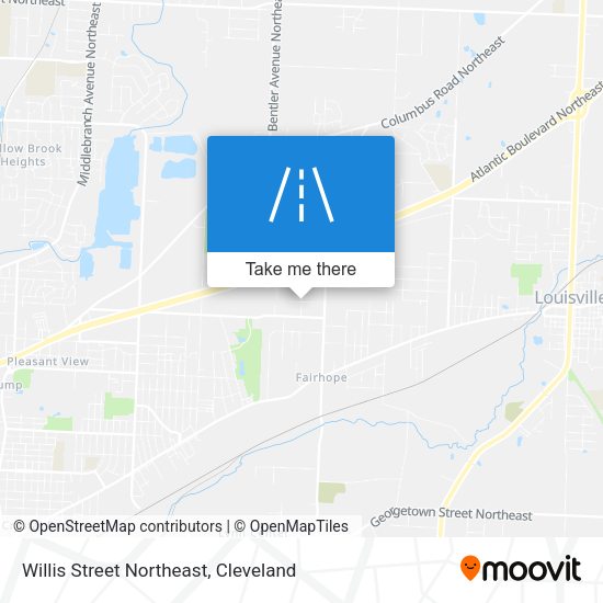 Willis Street Northeast map