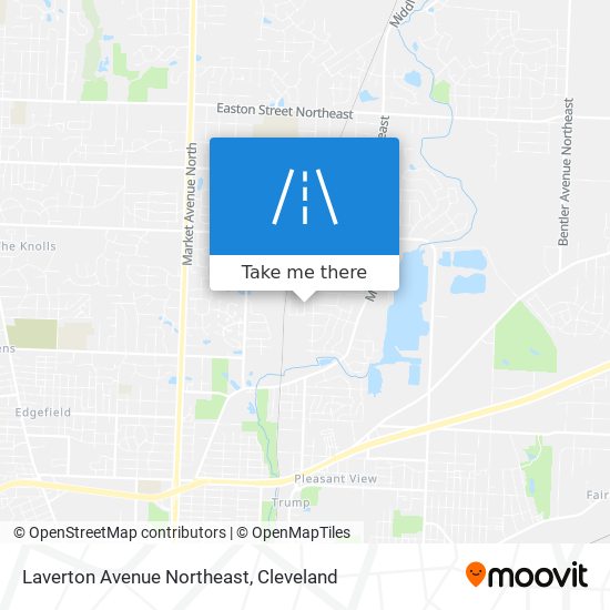 Laverton Avenue Northeast map