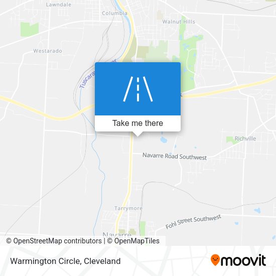 Mapa de Warmington Circle