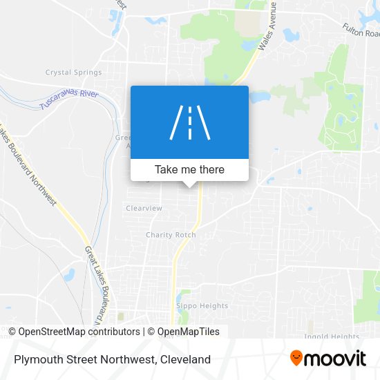 Plymouth Street Northwest map