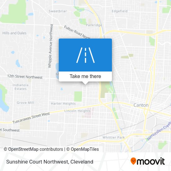 Mapa de Sunshine Court Northwest