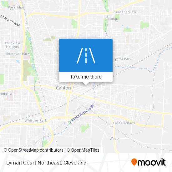Mapa de Lyman Court Northeast