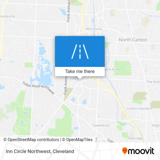 Mapa de Inn Circle Northwest