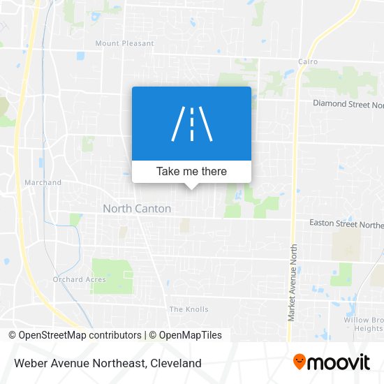 Mapa de Weber Avenue Northeast