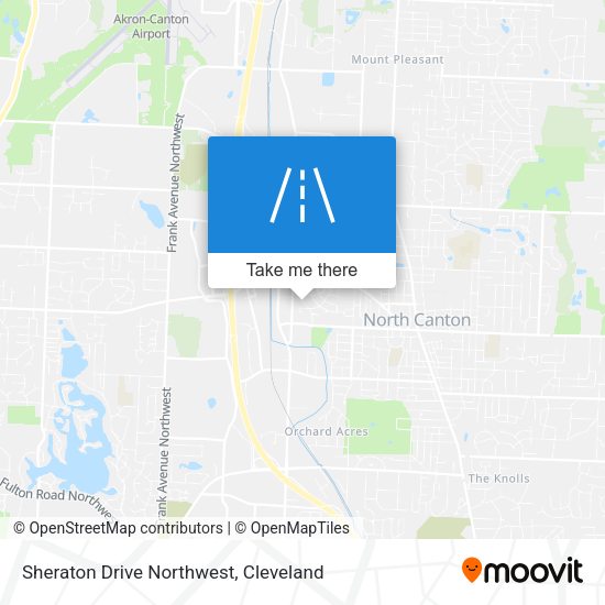 Mapa de Sheraton Drive Northwest