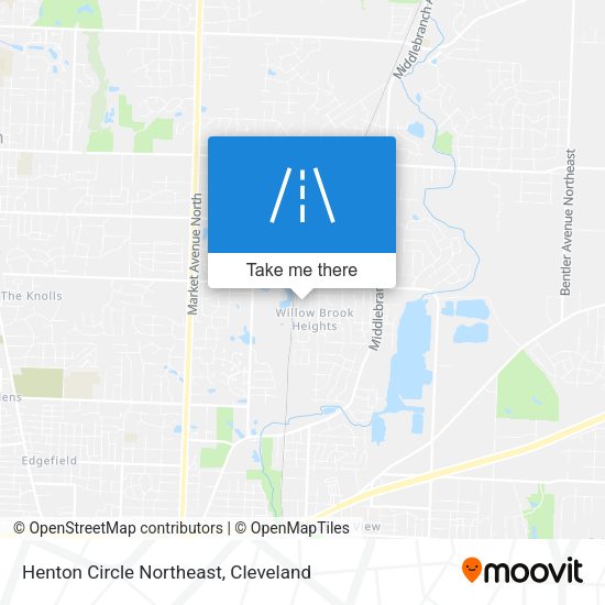 Mapa de Henton Circle Northeast