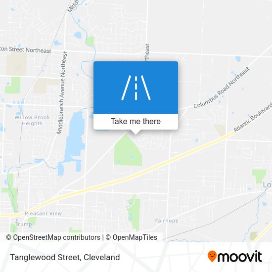 Mapa de Tanglewood Street