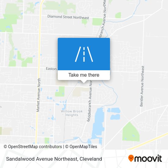 Mapa de Sandalwood Avenue Northeast
