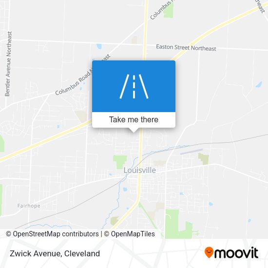 Mapa de Zwick Avenue