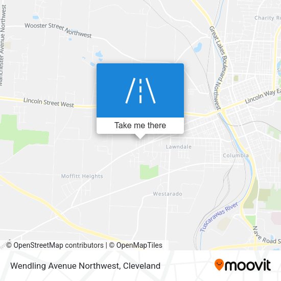 Wendling Avenue Northwest map