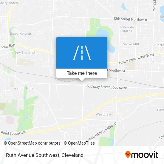 Mapa de Ruth Avenue Southwest