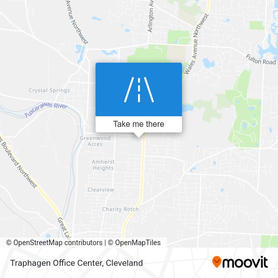 Traphagen Office Center map