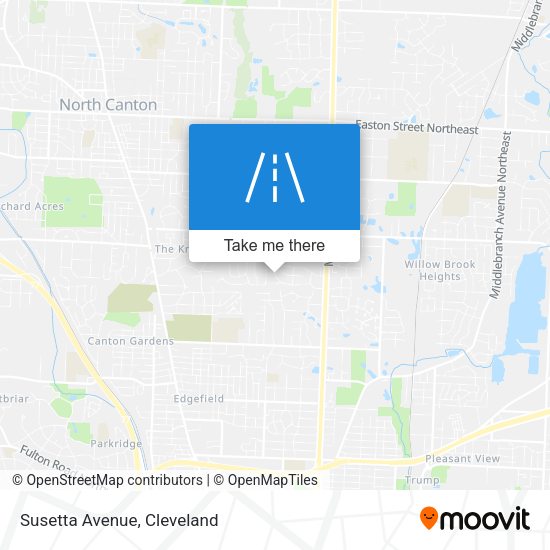 Mapa de Susetta Avenue