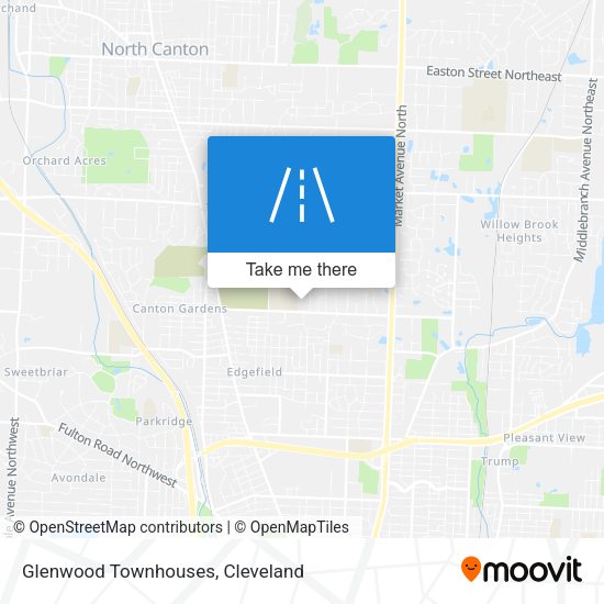 Glenwood Townhouses map