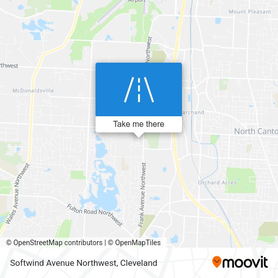 Mapa de Softwind Avenue Northwest