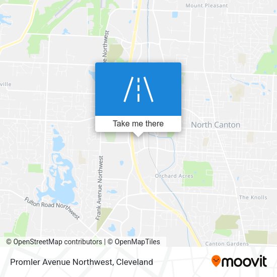 Promler Avenue Northwest map