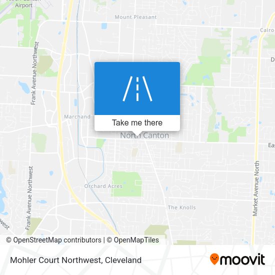 Mapa de Mohler Court Northwest