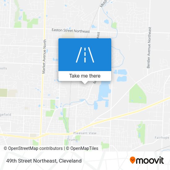 49th Street Northeast map