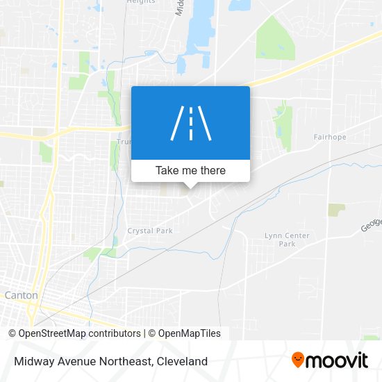 Midway Avenue Northeast map