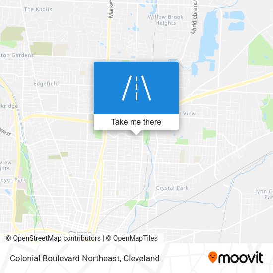 Mapa de Colonial Boulevard Northeast