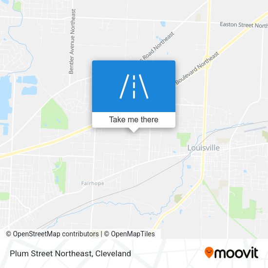 Plum Street Northeast map