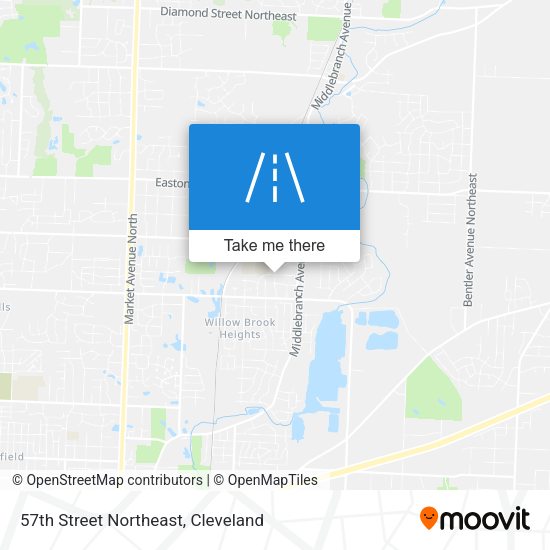 57th Street Northeast map