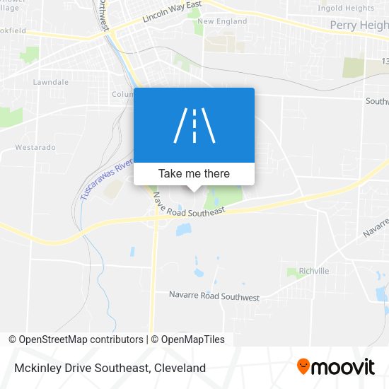 Mapa de Mckinley Drive Southeast