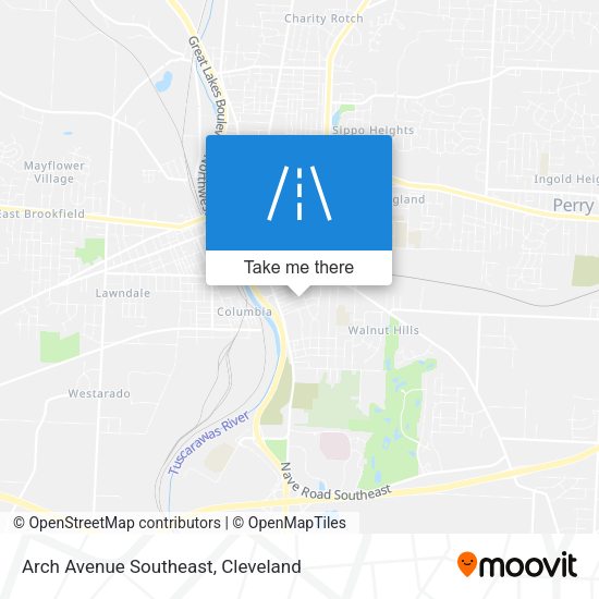 Mapa de Arch Avenue Southeast