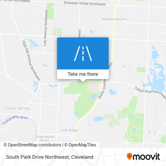 South Park Drive Northwest map