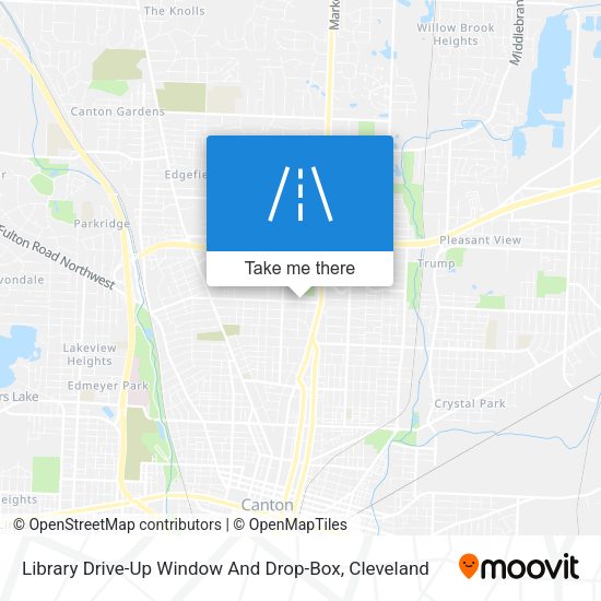 Mapa de Library Drive-Up Window And Drop-Box