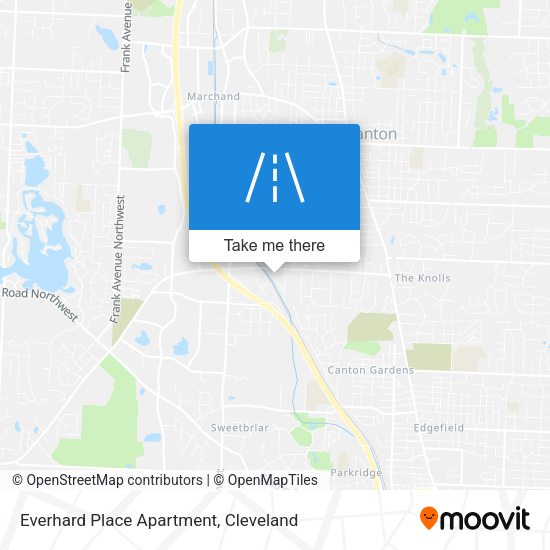 Everhard Place Apartment map
