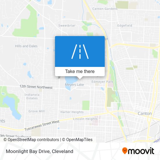 Moonlight Bay Drive map