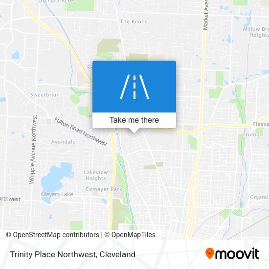 Trinity Place Northwest map