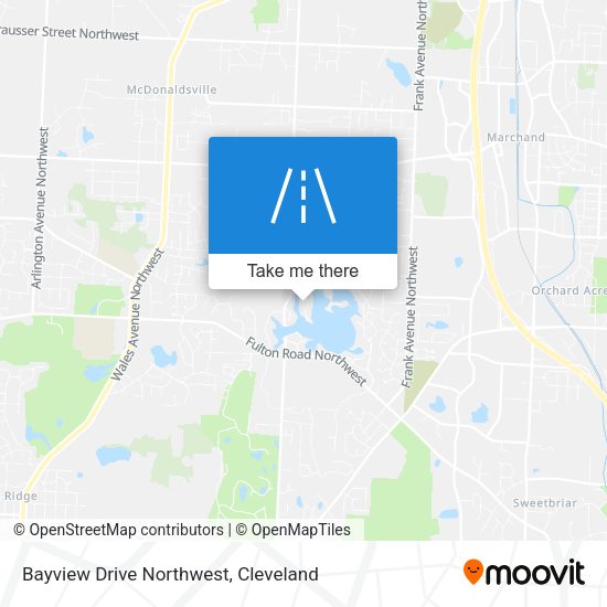 Mapa de Bayview Drive Northwest