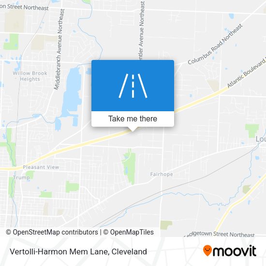 Vertolli-Harmon Mem Lane map