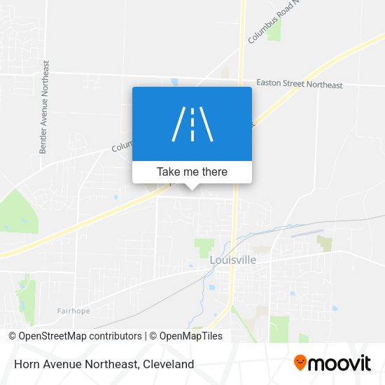 Mapa de Horn Avenue Northeast