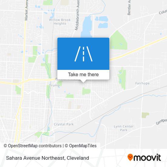 Mapa de Sahara Avenue Northeast