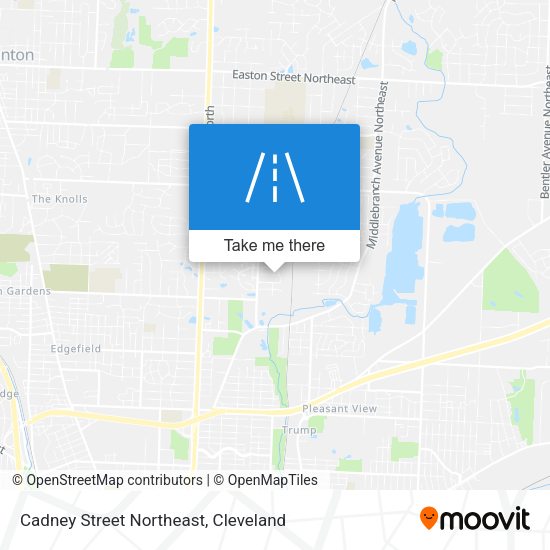 Cadney Street Northeast map