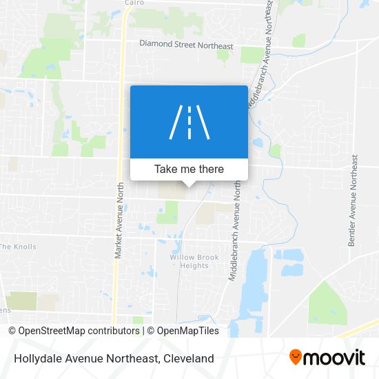 Mapa de Hollydale Avenue Northeast