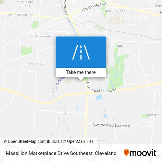 Mapa de Massillon Marketplace Drive Southeast