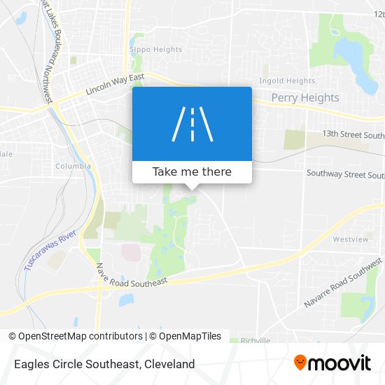 Mapa de Eagles Circle Southeast