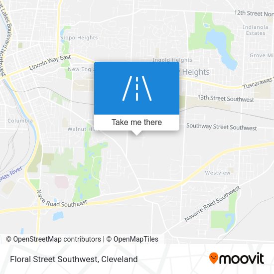 Floral Street Southwest map