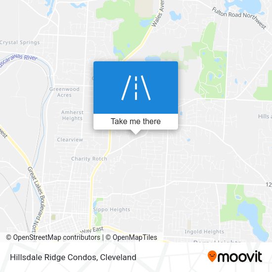 Hillsdale Ridge Condos map