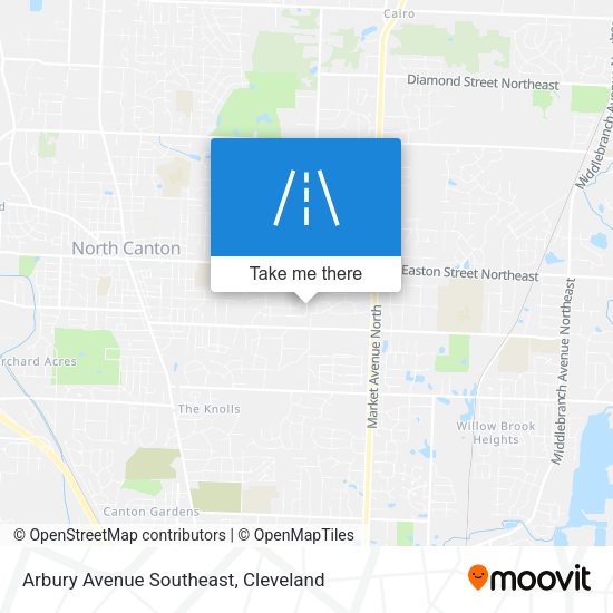 Arbury Avenue Southeast map