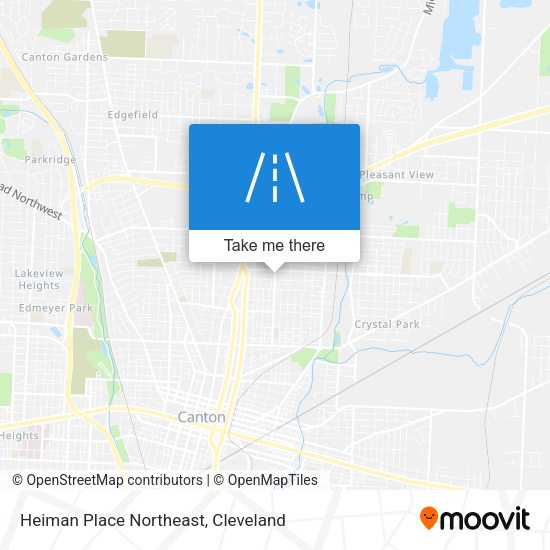 Mapa de Heiman Place Northeast
