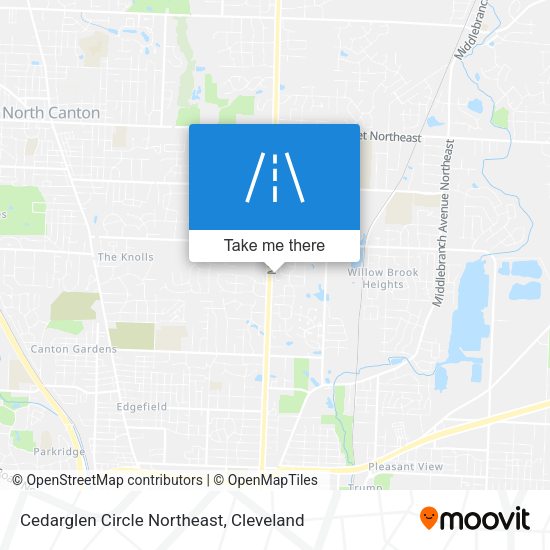 Mapa de Cedarglen Circle Northeast