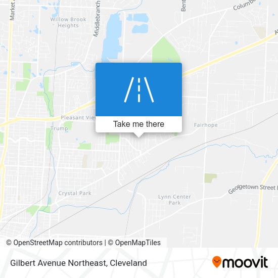 Mapa de Gilbert Avenue Northeast
