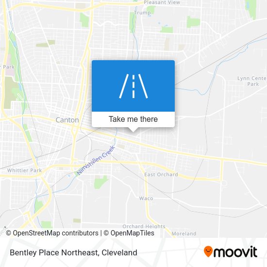 Bentley Place Northeast map