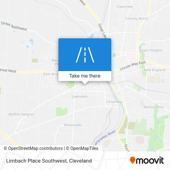 Mapa de Limbach Place Southwest