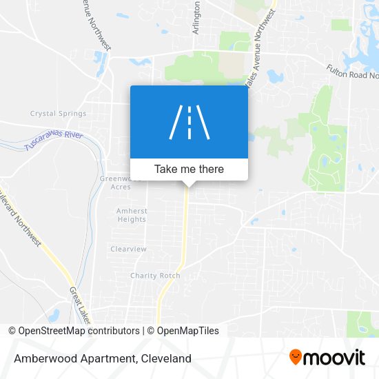 Amberwood Apartment map